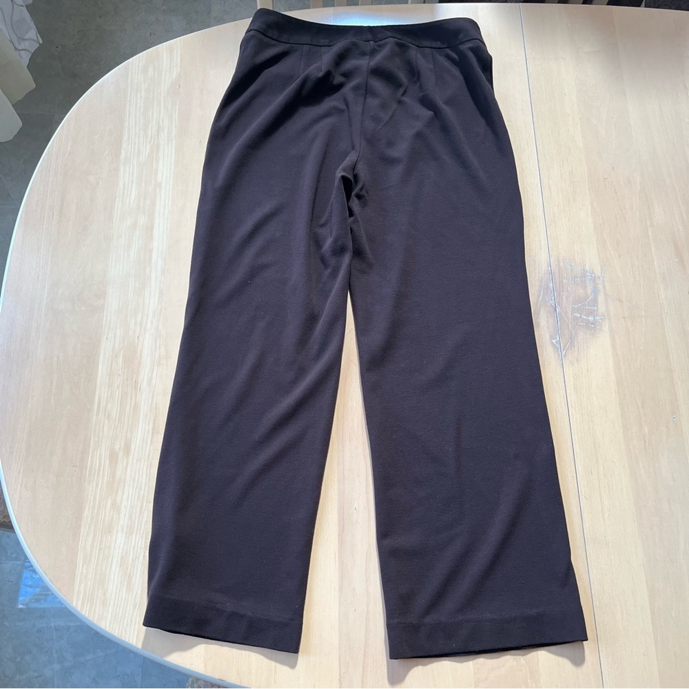 Chico’s size 1.5 short brown cropped trousers